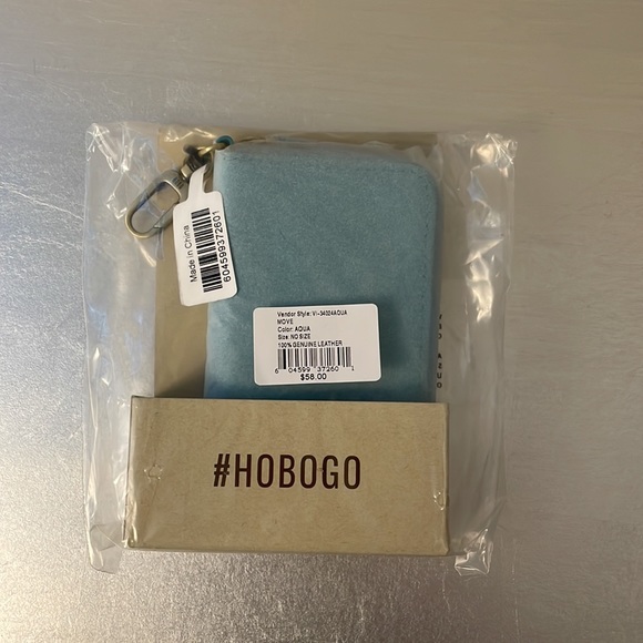 HOBO MOVE GO Clip Wallet Aqua - Picture 4 of 10